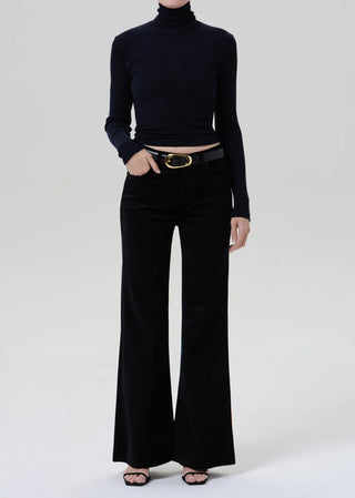 Kimberly 70'S Flare In Velvet-Onyx