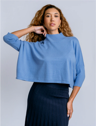 Aja Ortho Solid Top - Light Blue