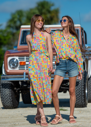 Zara Dress, South Beach Multi