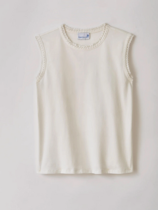 Logan Crewneck Tank - Optic White
