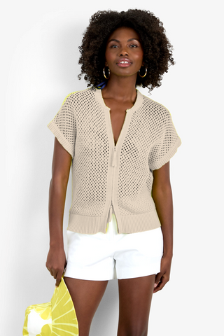 Hana Zip Cardigan