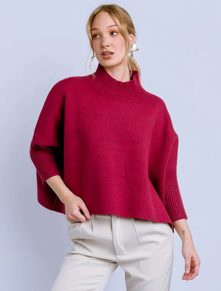 Aja Sweater - Hibiscus