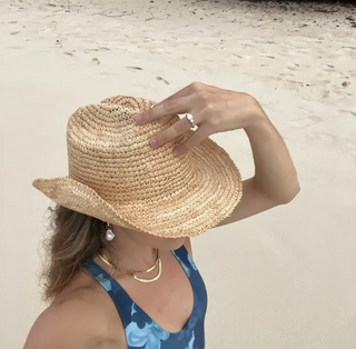 Milly - Raffia Cowboy Hat