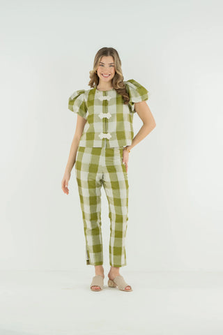 Slim Pant - Gingham
