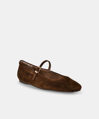 Reyes - Dark Brown Suede