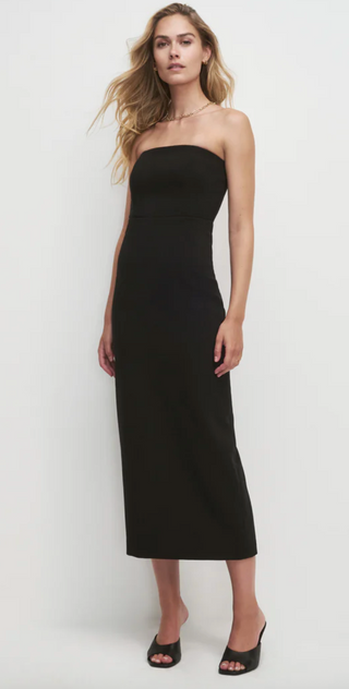 The Long Willow Dress - Black