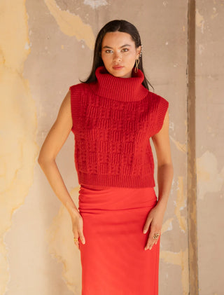 Marlene Top - Red Queen
