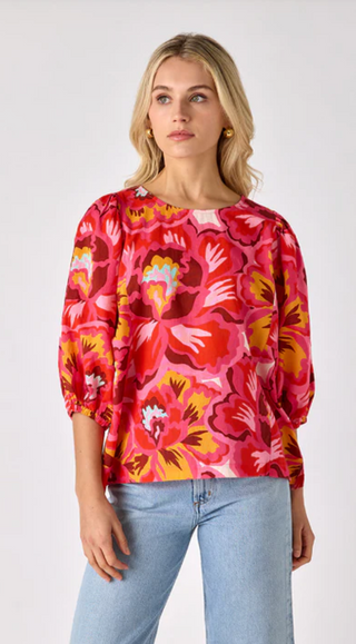 Lottie Top - Paper Flower