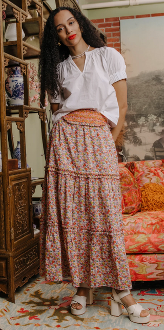 Raquel Skirt - Libby Print L2501-8933