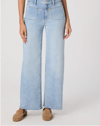 Anessa 31" with Front Yoke + Stitch Through Pockets + Raw Hem - La Belle