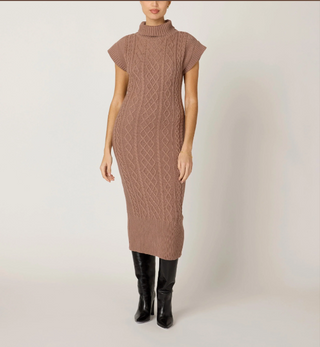 Shana Midi Dress - Woodrose