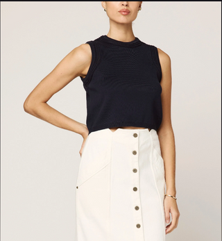 Jade Top - Midnight Blue
