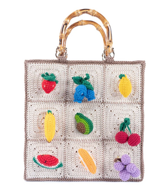 Calista Bag - Beige/Fruit