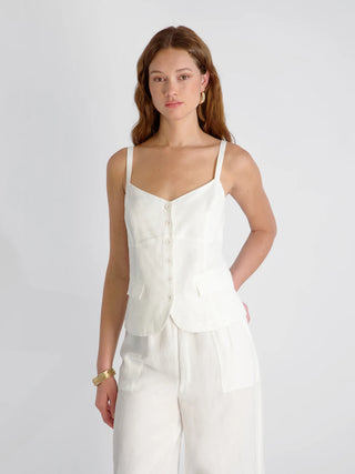 Cooper Linen Tailored Cami