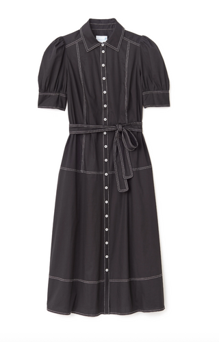 Francesca Midi Dress - Noir