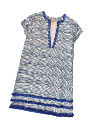 Cabana Caftan - Blue Stripe