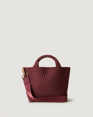 St. Barths Small Tote - Bordeaux