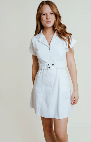 Izzy Dress - White