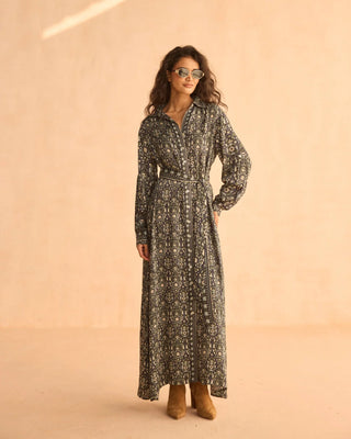 Emma Shirt Dress-Malia Moss