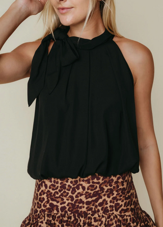 Lacy Top-Black