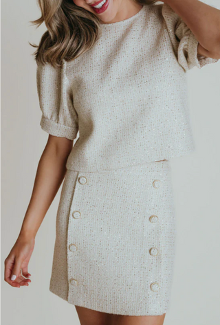 Dana Skirt - Cream