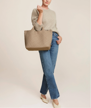 St. Barths Medium Tote - Cashmere