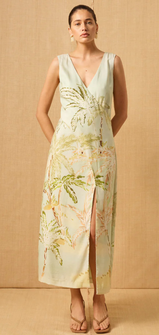 Isle Dress - Isle of Palms Print
