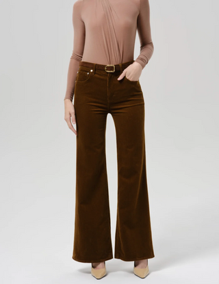 Kimberly 70'S Flare Corduroy - Manuka