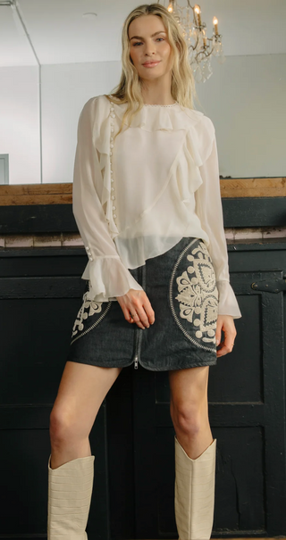 Ayla Skirt - Black