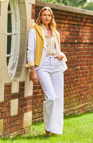 Quinn Top - Pale Marigold