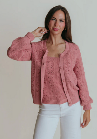 Kassi Cardigan - Rosette
