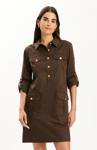 Rory Shirtdress - Demitasse