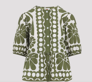 Palermo Green Blouse