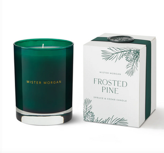 Frosted Pine Candle